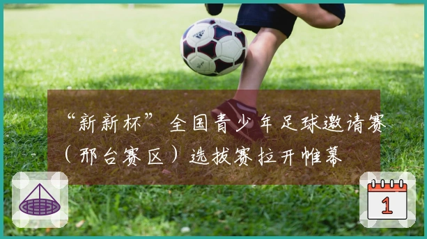 “新新杯”全国青少年足球邀请赛（邢台赛区）选拔赛拉开帷幕